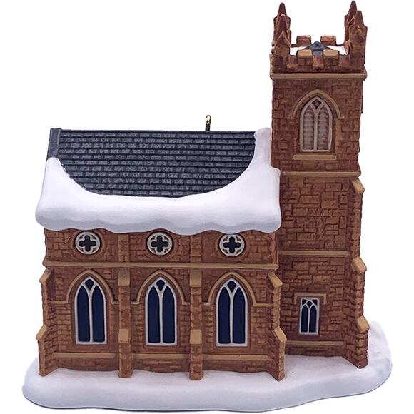 Hallmark Keepsake 2006 Old Stone Church Candlelight Services #9 Magic Ornament - Picture 5 of 8